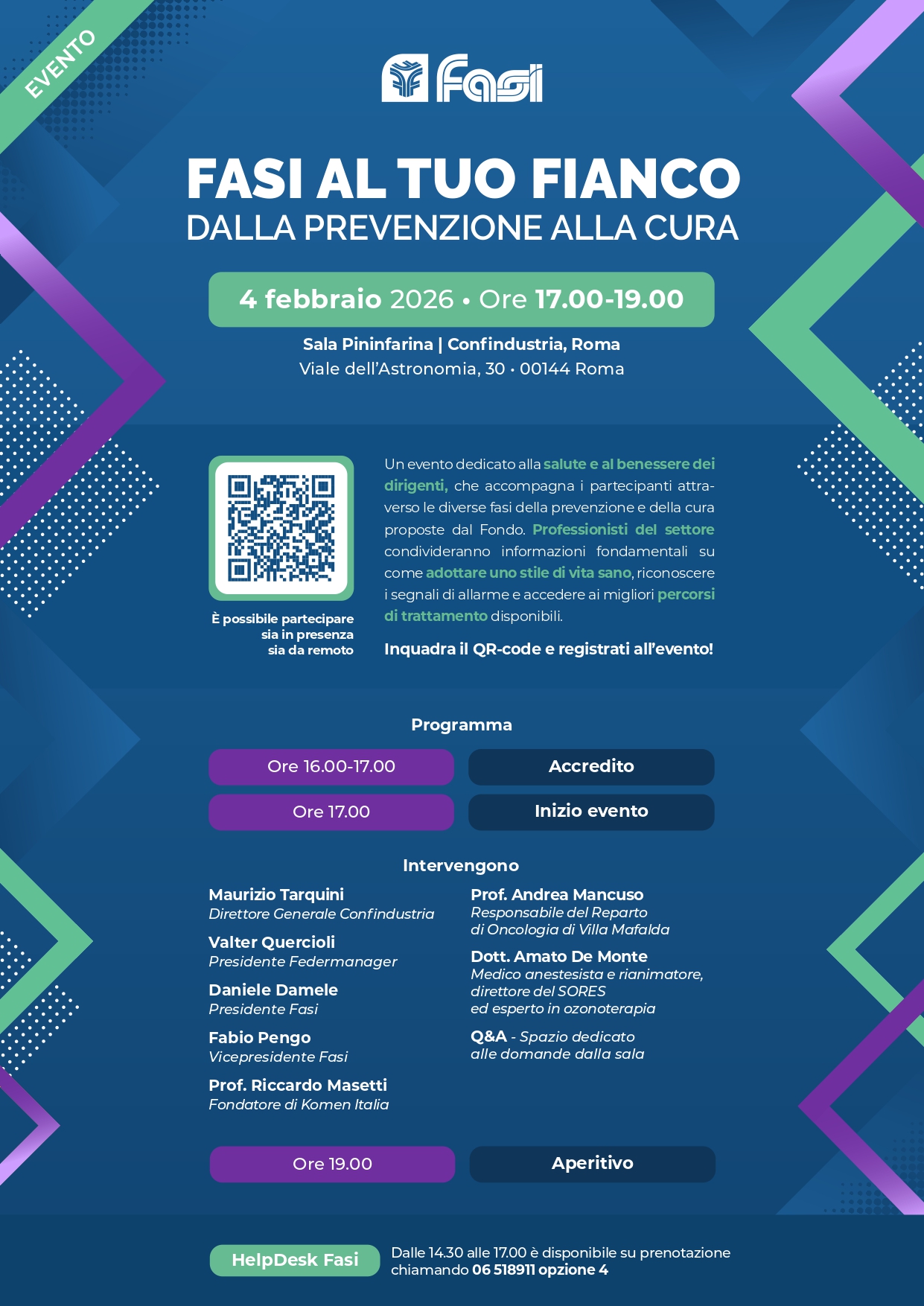 Fasi al tuo fianco - dalla prevenzione alla cura